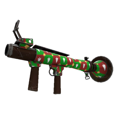 Strange Gifting Mann's Wrapping Paper Rocket Launcher (Field-Tested)