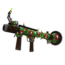 Unusual Festivized Specialized Killstreak Gifting Mann's Wrapping Paper Rocket Launcher (Well-Worn)
