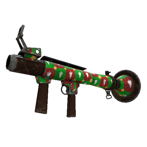 Gifting Mann's Wrapping Paper Rocket Launcher (Well-Worn)
