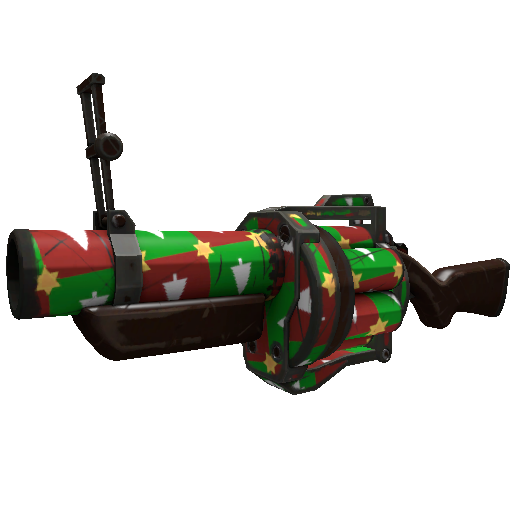 Gifting Mann's Wrapping Paper Grenade Launcher (Field-Tested)