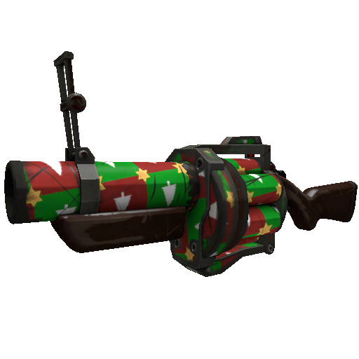 Gifting Mann's Wrapping Paper Grenade Launcher (Well-Worn)