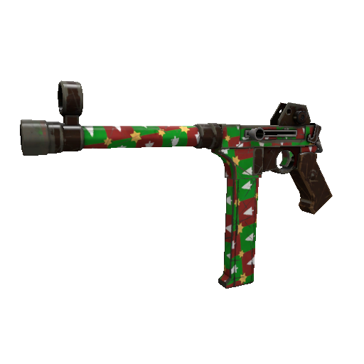 Gifting Mann's Wrapping Paper SMG (Well-Worn)