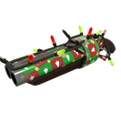 Unusual Festivized Specialized Killstreak Gifting Mann's Wrapping Paper Scattergun (Field-Tested)