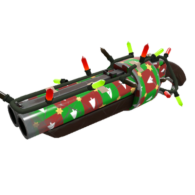 Strange Festivized Professional Killstreak Gifting Mann's Wrapping Paper Scattergun (Field-Tested)