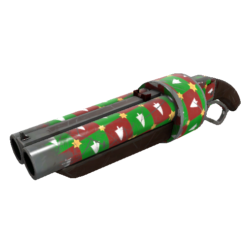 Gifting Mann's Wrapping Paper Scattergun (Well-Worn)