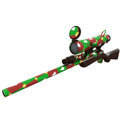 Strange Gifting Mann's Wrapping Paper Sniper Rifle (Factory New)