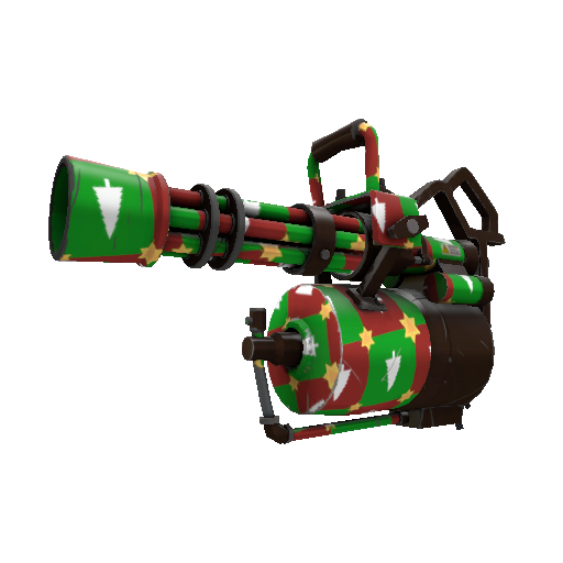 Gifting Mann's Wrapping Paper Minigun (Minimal Wear)