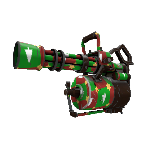 Gifting Mann's Wrapping Paper Minigun (Field-Tested)