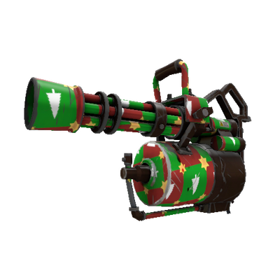 Strange Gifting Mann's Wrapping Paper Minigun (Field-Tested)