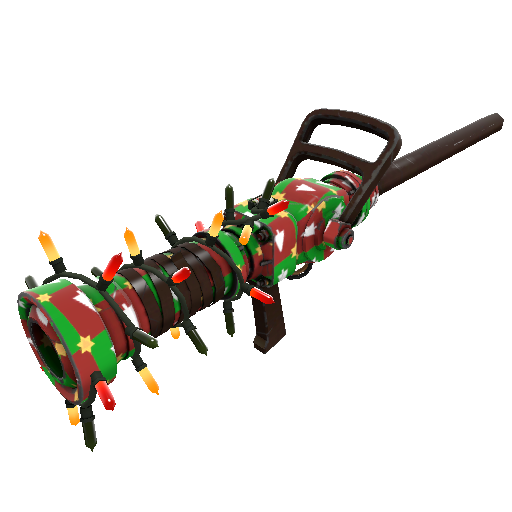 Festivized Gifting Mann's Wrapping Paper Medi Gun (Minimal Wear)