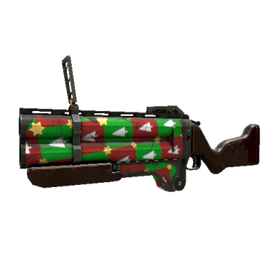 Killstreak Gifting Mann's Wrapping Paper Loch-n-Load (Well-Worn)