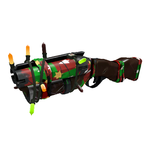 Festivized Gifting Mann's Wrapping Paper Soda Popper (Well-Worn)