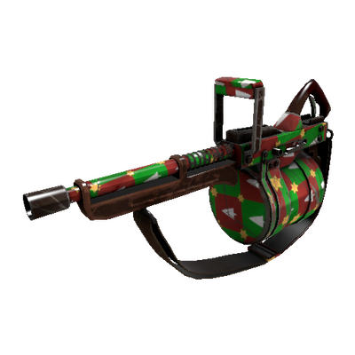 Strange Killstreak Gifting Mann's Wrapping Paper Tomislav (Battle Scarred)