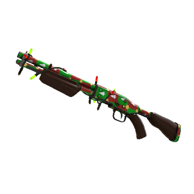 Strange Festivized Killstreak Gifting Mann's Wrapping Paper Family Business (Field-Tested)