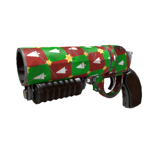 Gifting Mann's Wrapping Paper Scorch Shot (Well-Worn)