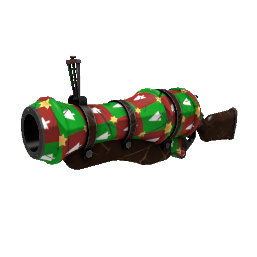 Strange Gifting Mann's Wrapping Paper Loose Cannon (Well-Worn)
