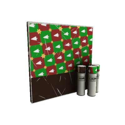 Strange Gifting Mann's Wrapping Paper War Paint (Minimal Wear)