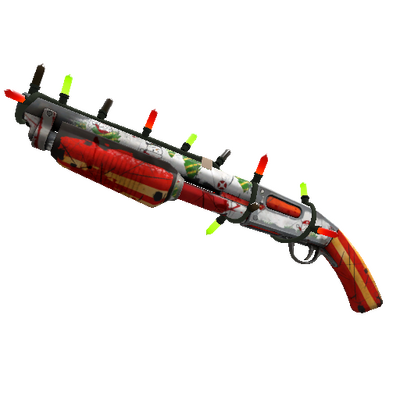 Strange Festivized Snow Globalization Shotgun (Battle Scarred)