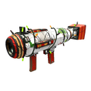 Unusual Festivized Professional Killstreak Snow Globalization Air Strike (Well-Worn)