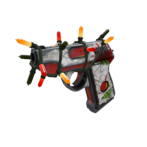 Festivized Snow Globalization Pistol (Battle Scarred)