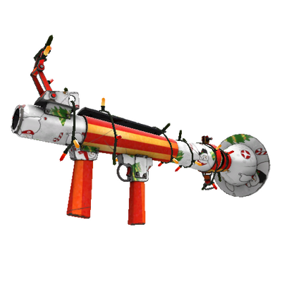 Unusual Festivized Specialized Killstreak Snow Globalization Rocket Launcher (Minimal Wear)