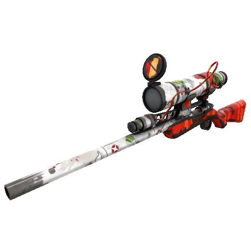 Snow Globalization Sniper Rifle (Battle Scarred)