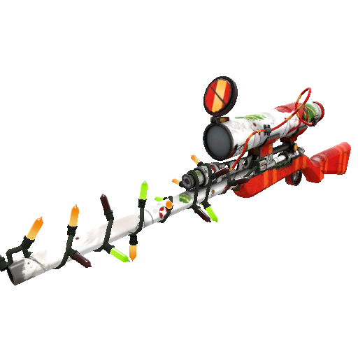 Festivized Snow Globalization Sniper Rifle (Well-Worn)