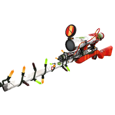 Strange Unusual Festivized Professional Killstreak Snow Globalization Sniper Rifle (Well-Worn)
