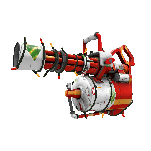 Festivized Snow Globalization Minigun (Minimal Wear)