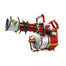 Strange Unusual Festivized Professional Killstreak Snow Globalization Minigun (Minimal Wear)