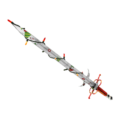 Unusual Festivized Professional Killstreak Snow Globalization Claidheamh Mòr (Minimal Wear)