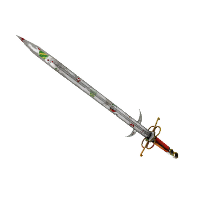 Unusual Professional Killstreak Snow Globalization Claidheamh Mòr (Well-Worn)