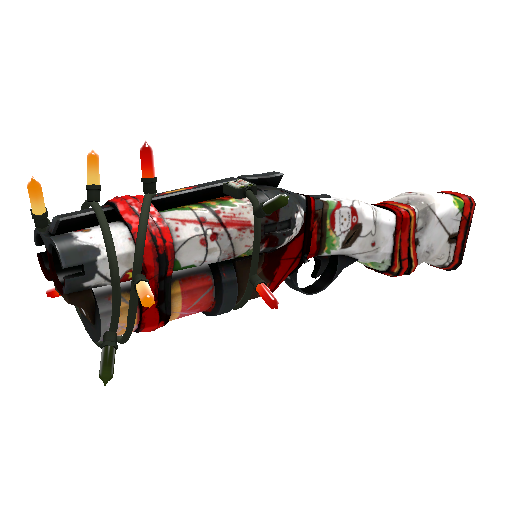 Strange Festivized Professional Killstreak Snow Globalization Soda Popper (Battle Scarred)