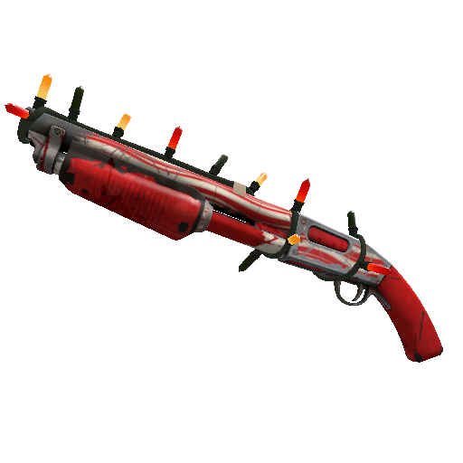 Unusual Festivized Peppermint Swirl Shotgun (Battle Scarred)