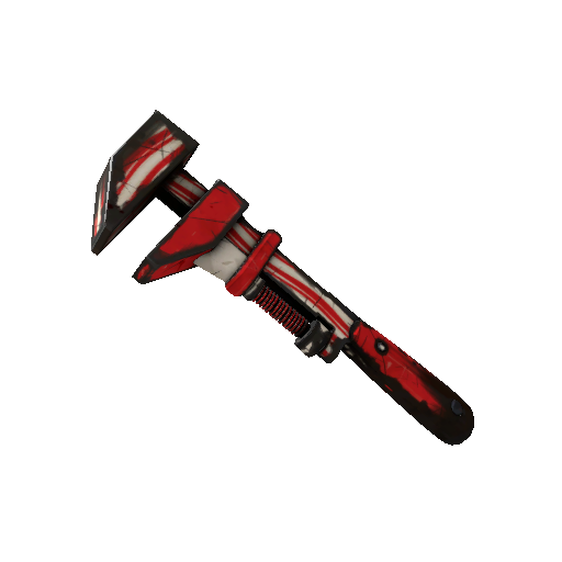 Strange Killstreak Peppermint Swirl Wrench (Well-Worn)