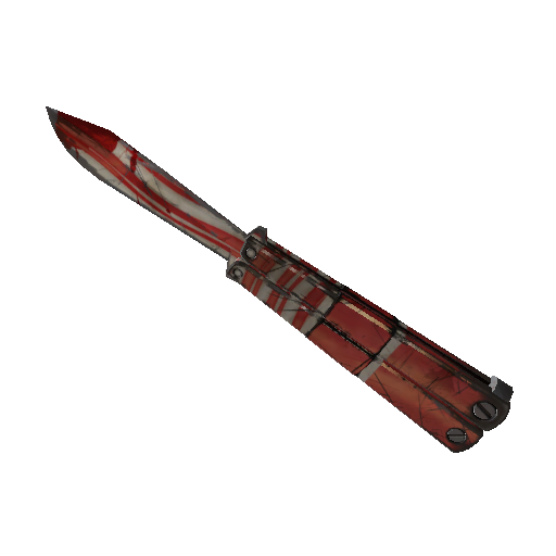 Peppermint Swirl Knife (Battle Scarred)