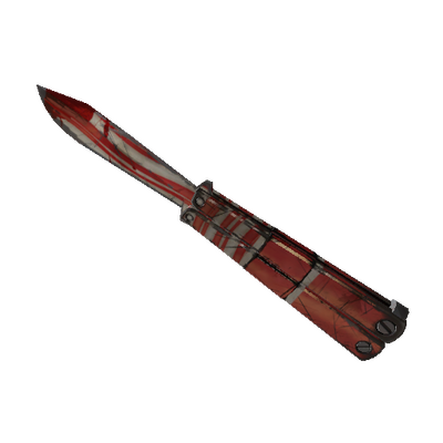 Peppermint Swirl Knife (Battle Scarred)