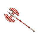 Unusual Peppermint Swirl Scotsman's Skullcutter (Minimal Wear)