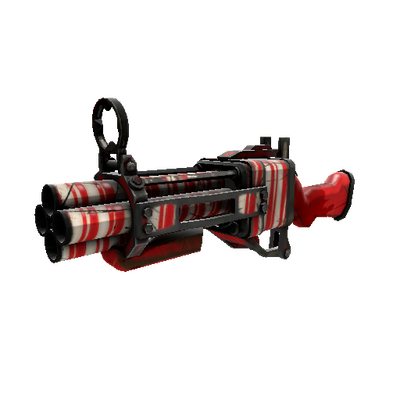 Peppermint Swirl Iron Bomber (Battle Scarred)