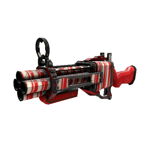 Unusual Professional Killstreak Peppermint Swirl Iron Bomber (Field-Tested)