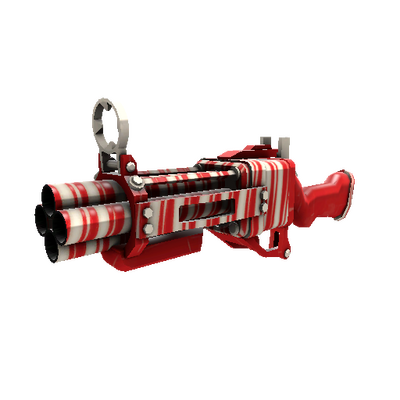 Strange Peppermint Swirl Iron Bomber (Factory New)
