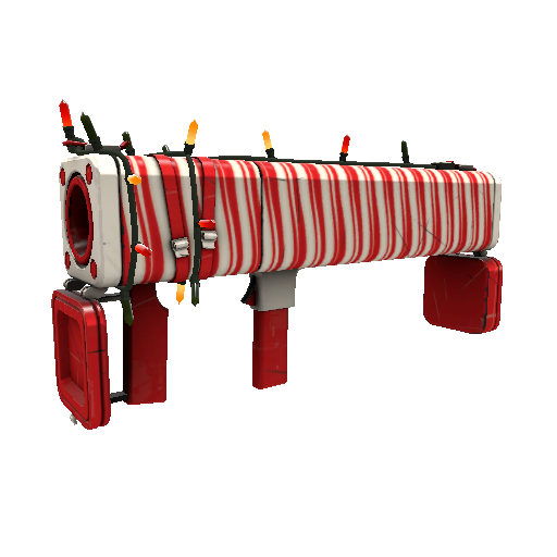 Strange Festivized Peppermint Swirl Black Box (Minimal Wear)