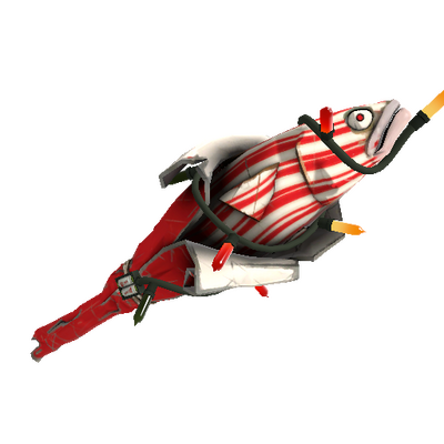 Unusual Festivized Professional Killstreak Peppermint Swirl Holy Mackerel (Field-Tested)