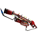 Unusual Festivized Professional Killstreak Peppermint Swirl Flame Thrower (Field-Tested)