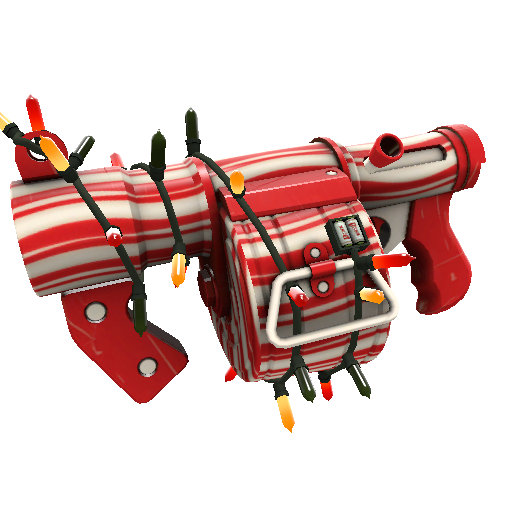 Festivized Peppermint Swirl Stickybomb Launcher (Factory New)