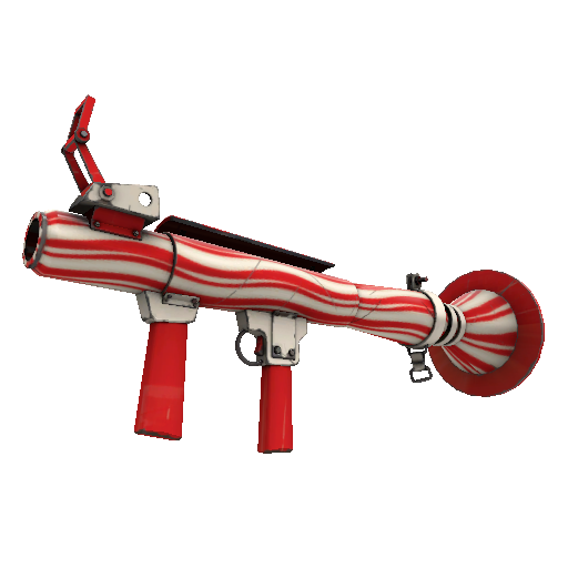Peppermint Swirl Rocket Launcher (Minimal Wear)