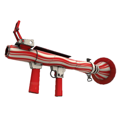 Strange Peppermint Swirl Rocket Launcher (Minimal Wear)