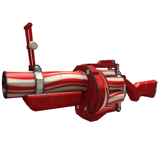 Peppermint Swirl Grenade Launcher (Minimal Wear)