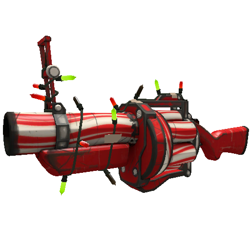 Festivized Peppermint Swirl Grenade Launcher (Field-Tested)