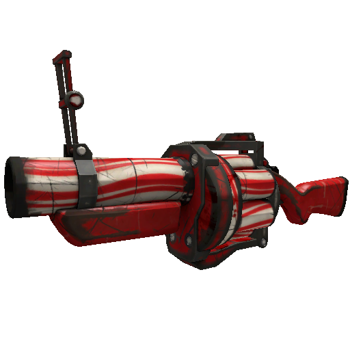 Peppermint Swirl Grenade Launcher (Battle Scarred)